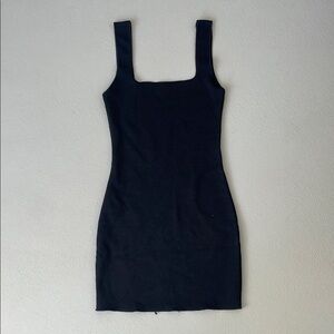 Mini Black Sleeveless Dress